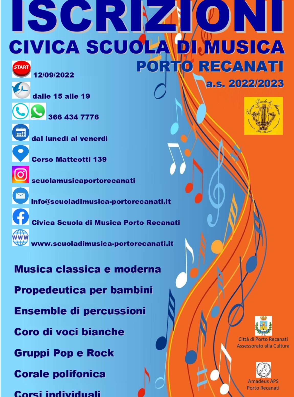 iscrizioni 22